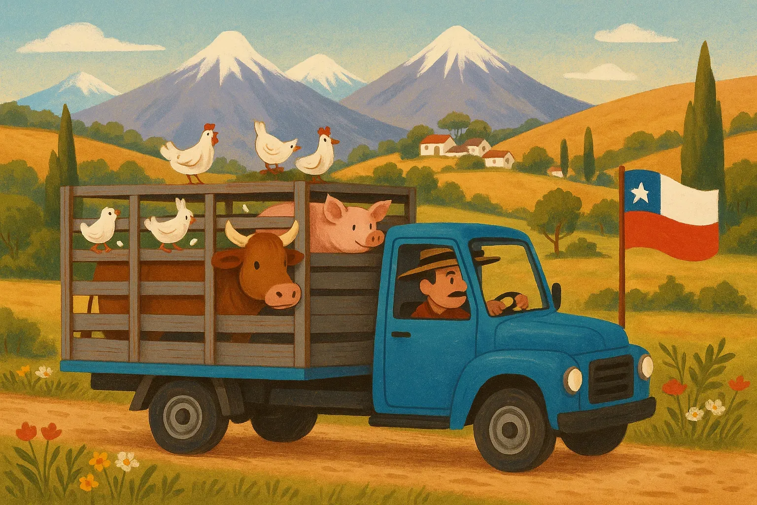 Transporte seguro de animales durante Fiestas Patrias
